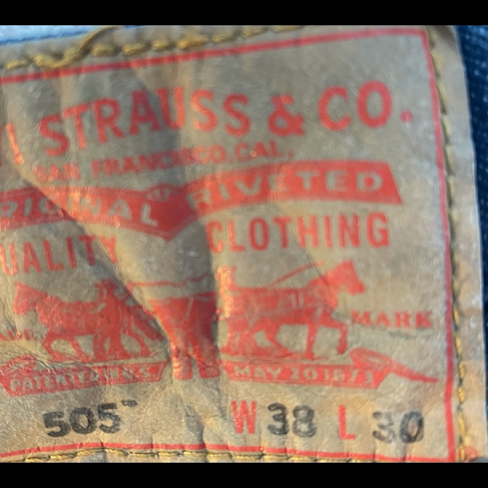 Levi’s 505 Vintage QUALITY